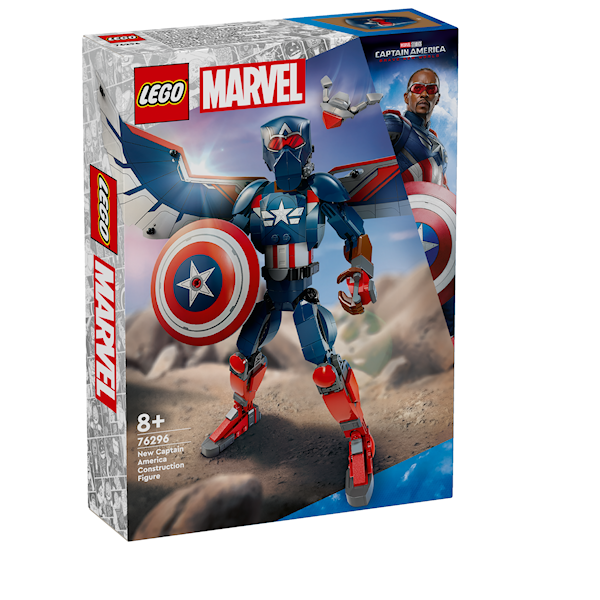 LEGO Super Heroes Marvel 76296 Byggbar figur av nye Captain America