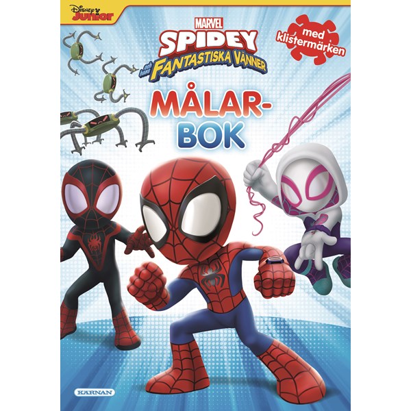 Målarbok Marvel, Spidey och hans fantastiska vänner