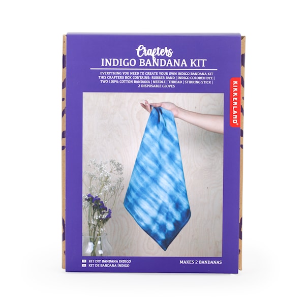 Batikk Kit Indigo Bandana Crafters