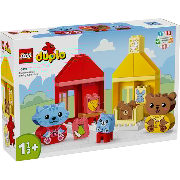 LEGO DUPLO - Hverdagsrutiner: Måltider og leggetid (10414)