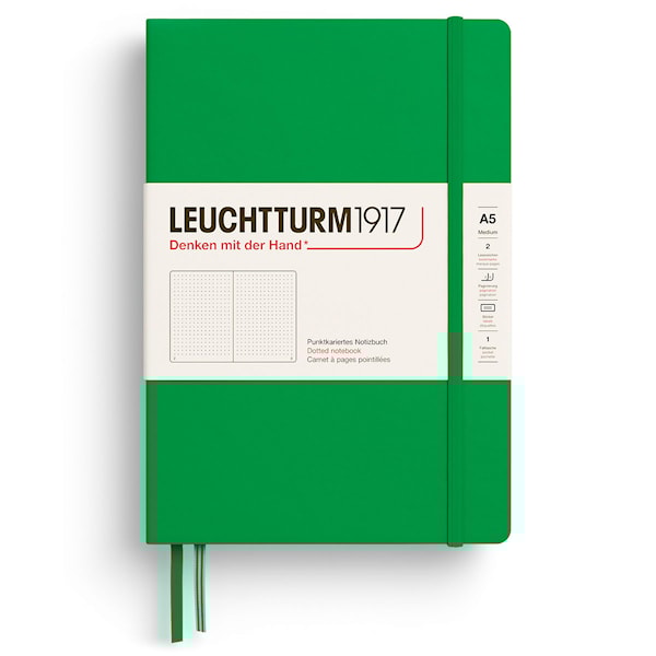 Notatbok A5 Hard Prikket Spring Leaf Leuchtturm1917