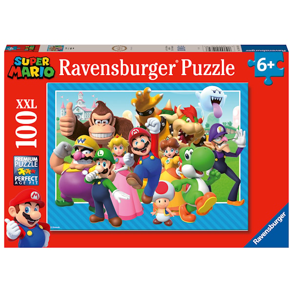 Pussel Super Mario 100 bitar, Ravensburger