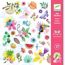 Klistermärken Paradis 160-pack Djeco