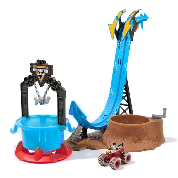 Monster Jam 1:64 Mud Blasters Dunk Tank Playset