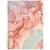 Kalender 2026 A5 Pastel Marble Almanacksförlaget