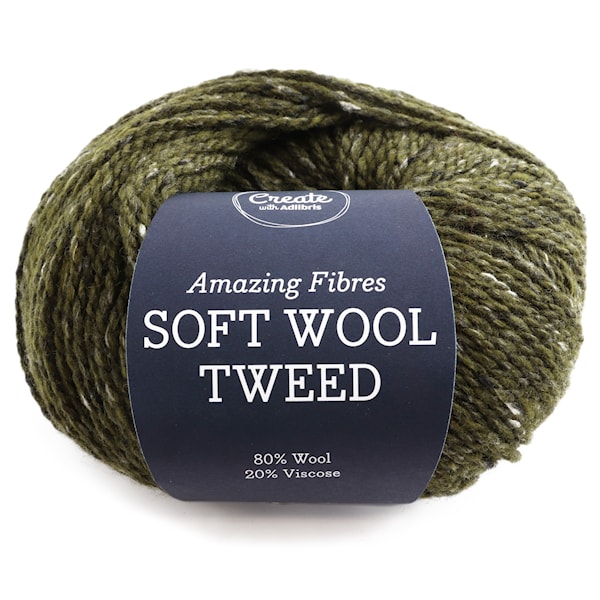 Adlibris Soft Wool Tweed 50g Artichoke A464