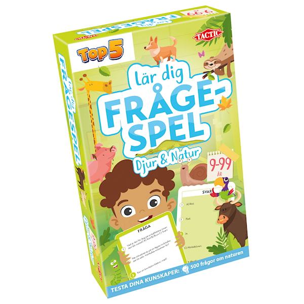 Frågespel Djur och Natur Resespel Tactic