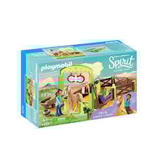 Hästbox med Pru och Chica Linda, Playmobil Spirit (9479)