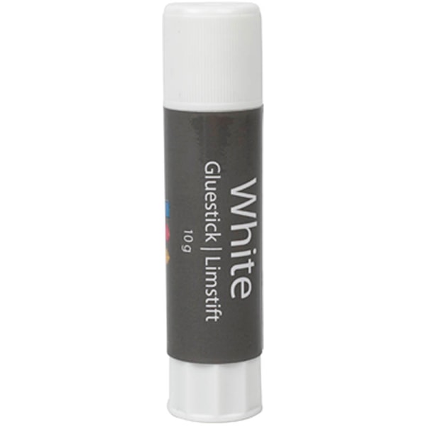 White limstift, rund, 10 g, 1 stk.