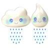 Water Drops Clouds Happy Baby