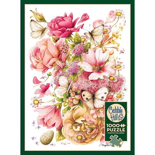 Pussel Bastin Bouquet 1000 bitar, Cobble Hill