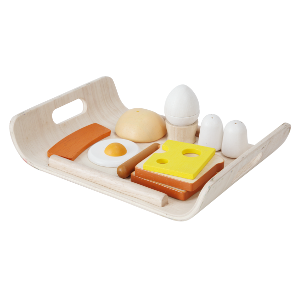 PlanToys - Playfood  - Breakfast menu tray (3415)