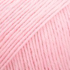 Fabel Uni Colour Garn Ullmix 50 g baby pink (120) Drops