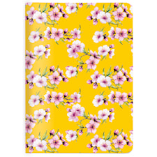 Vihko A6 Ruudullinen Cherry Blossom Yellow 64 sivua Cedon