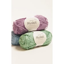 Muskat Puuvillalanka 50 g 08 off white Drops