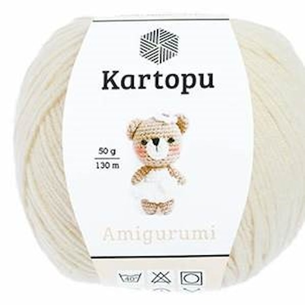 Kartopu Amigurumi 50g Cream K025