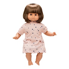 Lillan taldocka 2018, 36 cm, Brunett