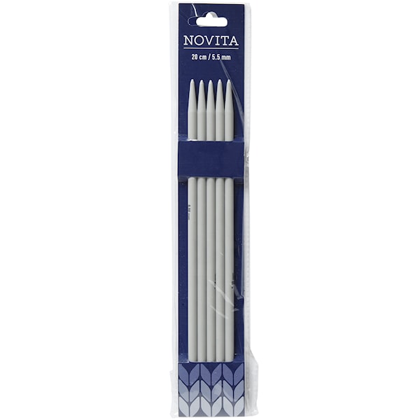 Novita sukkapuikot muovi 20 cm 5.5
