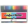 Colortime Fineliner Tusch, streg 0,6-0,7 mm, ass. farver, 24 stk./ 1 pk.