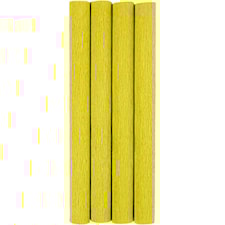 Kräppapper Ljusgrön 25x60 cm x 4 ark 105g Creativ Company