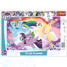 My Little Pony - Pussel, 15 bitar, Trefl