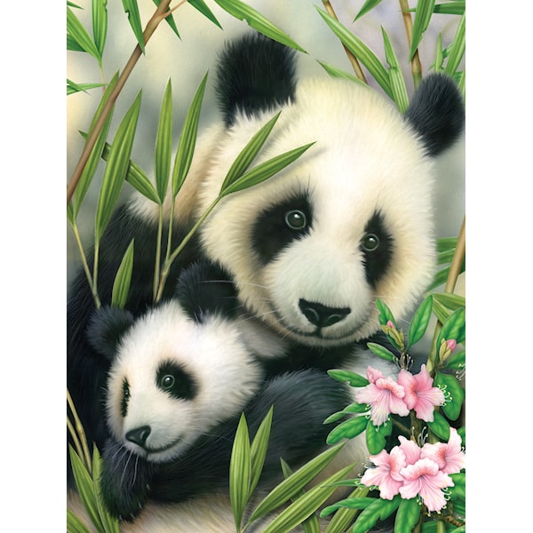 Mal etter nummer Pandaer 33,1 x 24,1 cm Royal & Langnickel