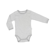 Långärmad body, Grårandig, Martinex