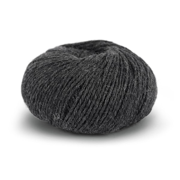 Knit At Home Classic SW Wool Lanka Villalangat 50 g hiili meleerattu 402