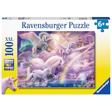 Unicorn Pagasai Palapelit 100 palaa Ravensburger