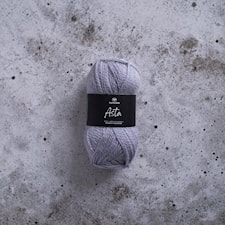 Asta Lanka Villasekoitus 50 g Vaaleanliila Svarta Fåret