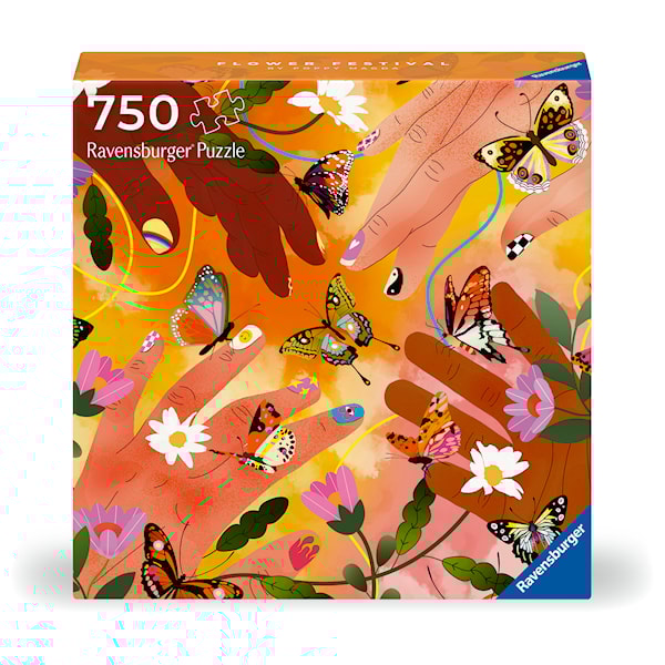 Art&Soul - Flower Festival Puslespill 750 brikker, Ravensburger