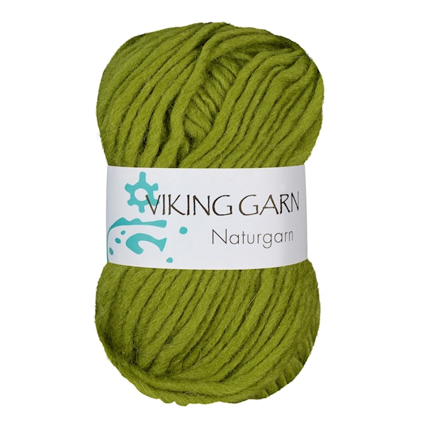 Naturgarn 50 g Grønn 632 Viking Garn