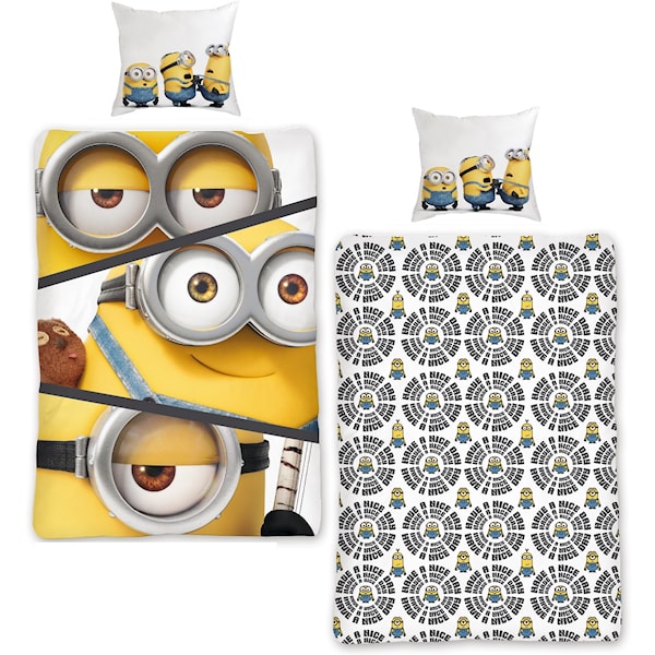 Bäddset MI 086 150x210 Minions - barnsängkläder Bäddset MI 086 150x210 Minions - barnsängkläder