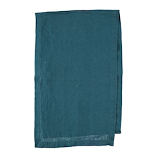 Gripsholm Löpare Tvättat Lin 35x120 cm Petrol