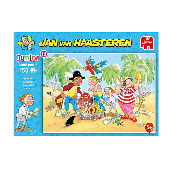 Jan Van Haasteren Digging for treasure Pussel 150 bitar, Jumbo