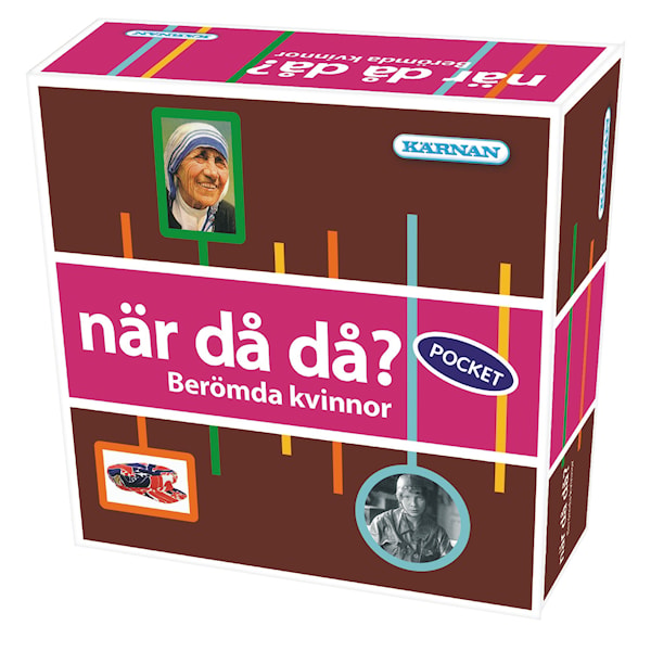 När då då? Berömda Kvinnor Spel Pocketversion (SE)