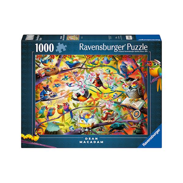 Busy Birdies Pussel 1000 bitar, Ravensburger