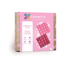Connetix Pastel Pink&Berry Grunnplate 2 Deler