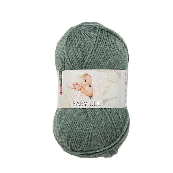 Viking of Norway Baby Ull 50 gr Grønn 338