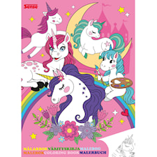 Målarbok Enhörning FSC Sense