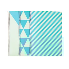 Kollegieblock A4 Linjerat Adlibris 3-pack