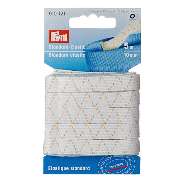 Strikk 9,0 mm x 5 meter Hvit Prym