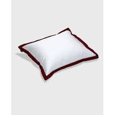 GANT Home Sateen Border Tyynyliina 100% Puuvilla 50 x 60 cm Cabernet Red