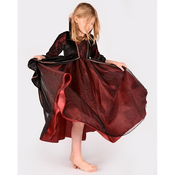 Vampyr Queen Kjole 146-152 (10-12 år)