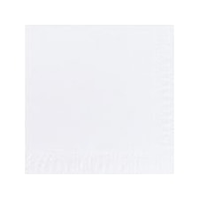 Servetter 3-lager 33x33 cm Vit 125 st