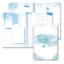 Ukekalender 19/20 GRIEG Life Planner A5 Blue