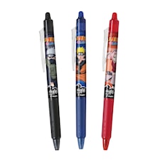 Bläckpenna Frixion Clicker 0,7 Naruto 3-p Pilot