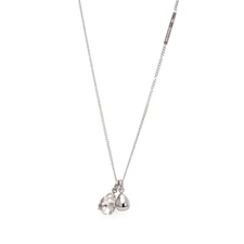 Bud To Rose, Lounge Langt Halskjede, Sølv