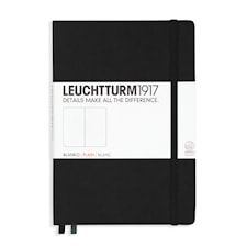 Notisbok A5 Hard Black 249 p. Plain Leuchtturm1933