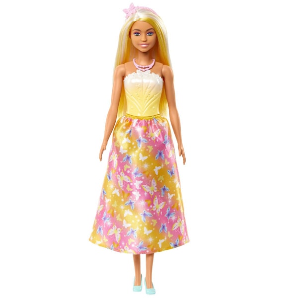 Barbie Royals Motedukke Gul